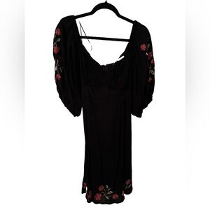 NWT Francesca’s Floral Dress - L
